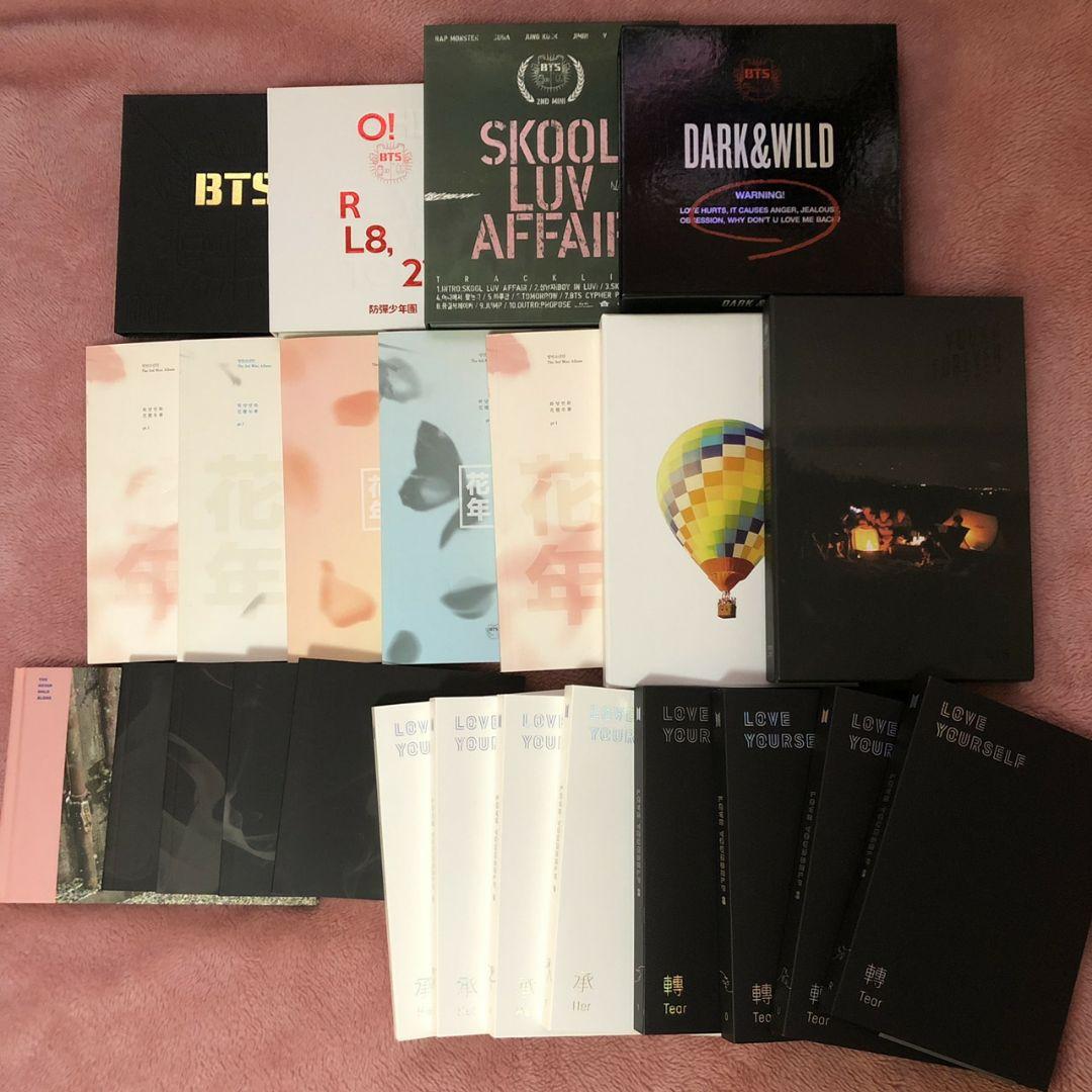bts 防弾少年団 cd アルバム セット