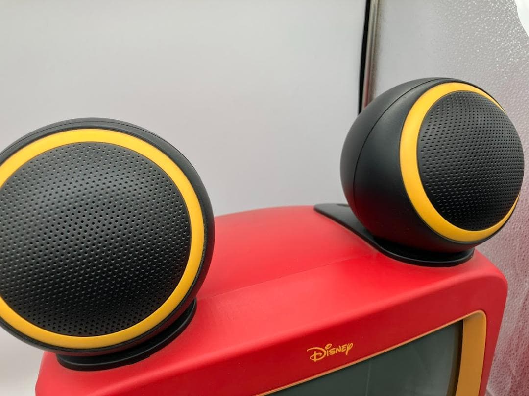 Disney ミッキーマウス　ブラウン管TV　DVD・CDプレーヤー