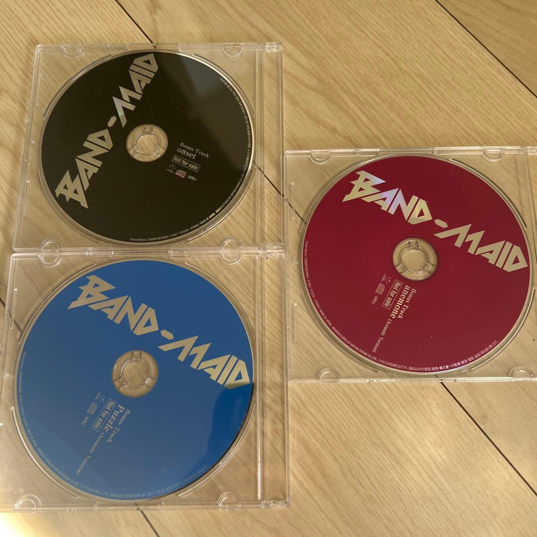 BAND-MAID Not sale 特典　CD ３枚セット　レア