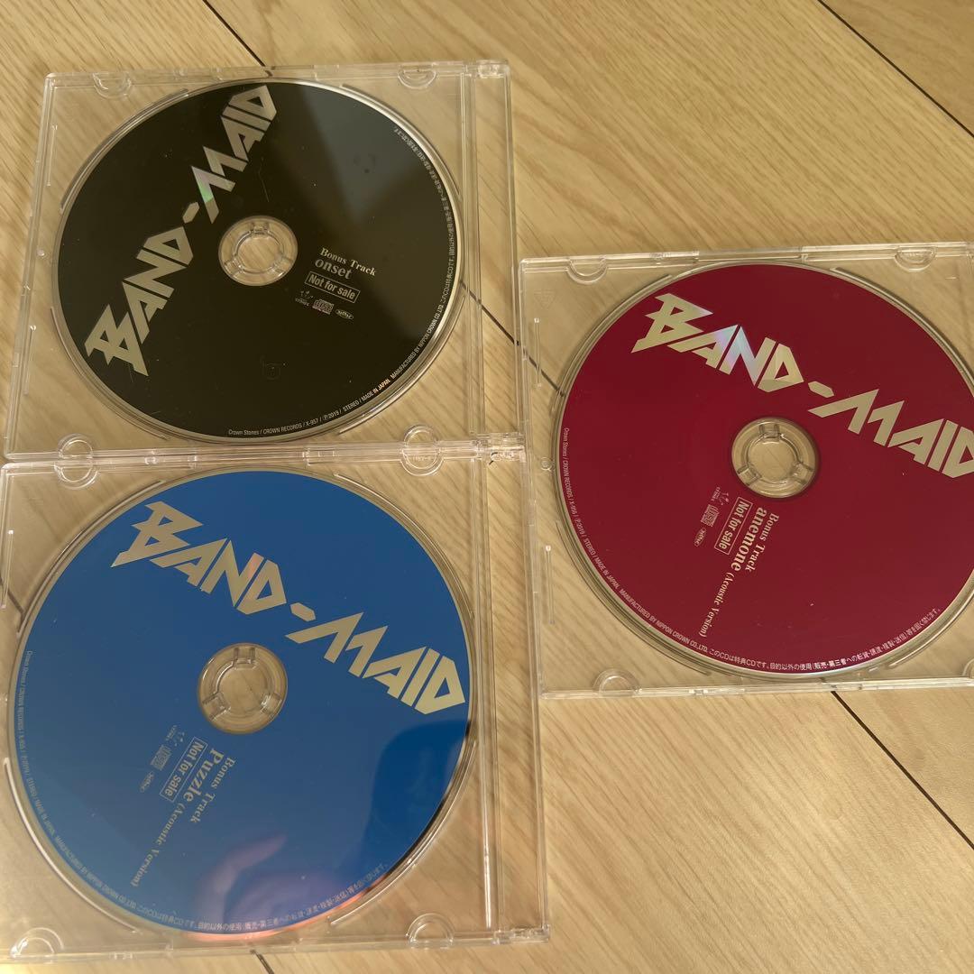 BAND-MAID Not sale 特典　CD ３枚セット　レア