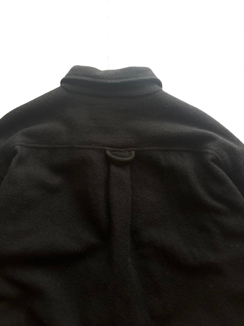 80s 90s old stussy 白タグ ウール コート シャツ ジャケット