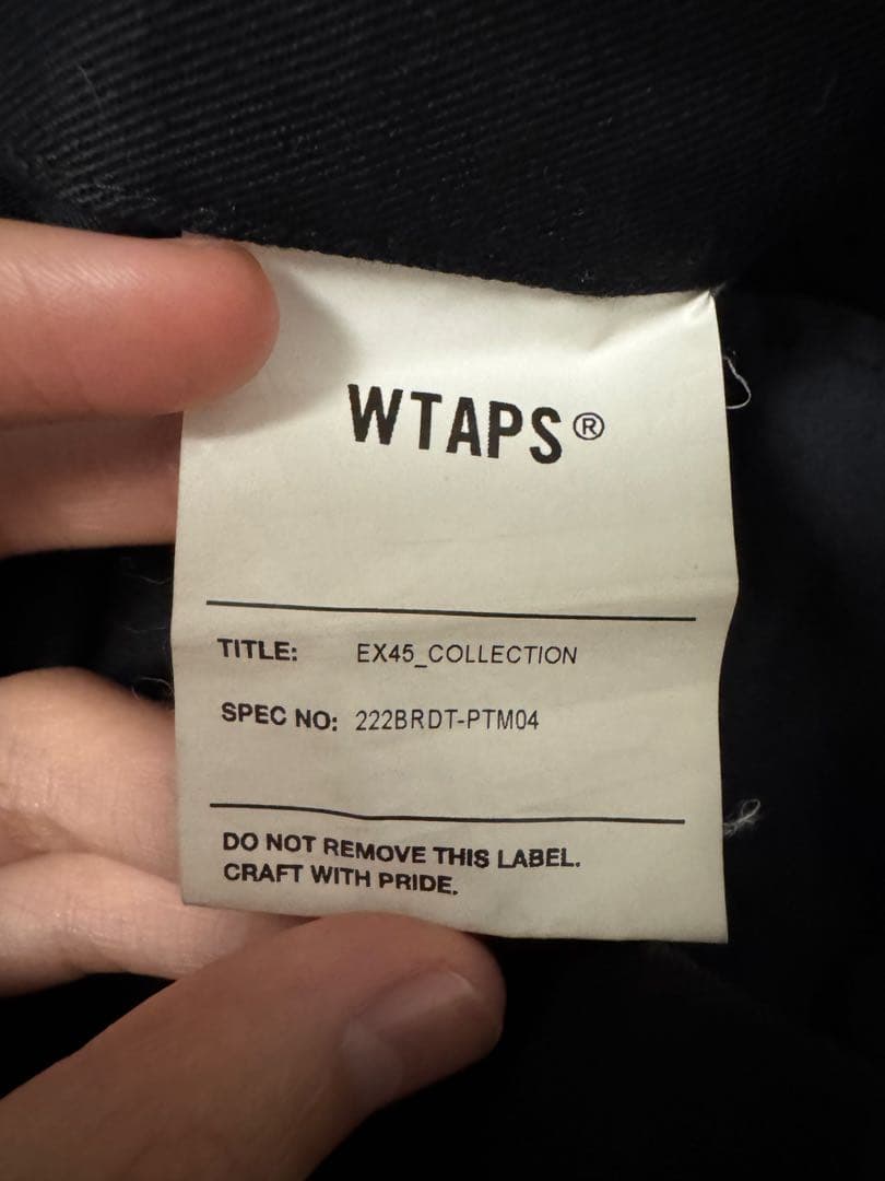 WTAPS ブラック チノパン ワークパンツ　Mサイズ　02