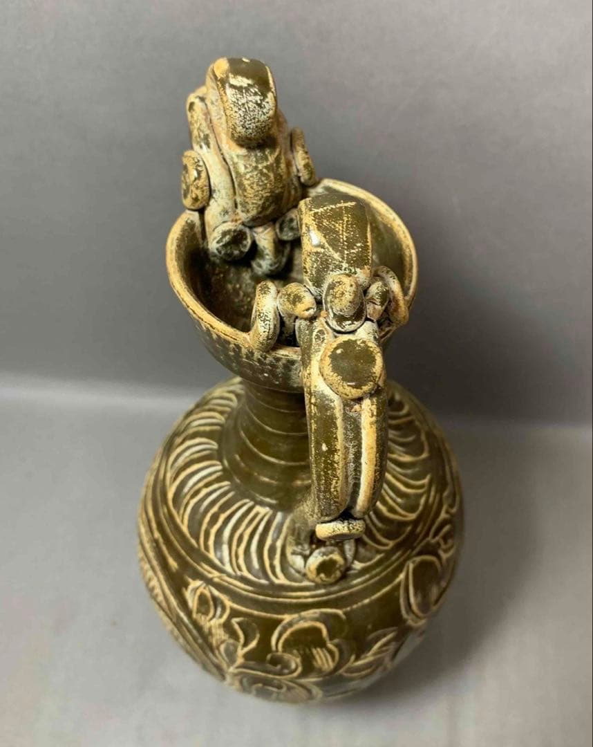 中国 手付瓶　u6221020