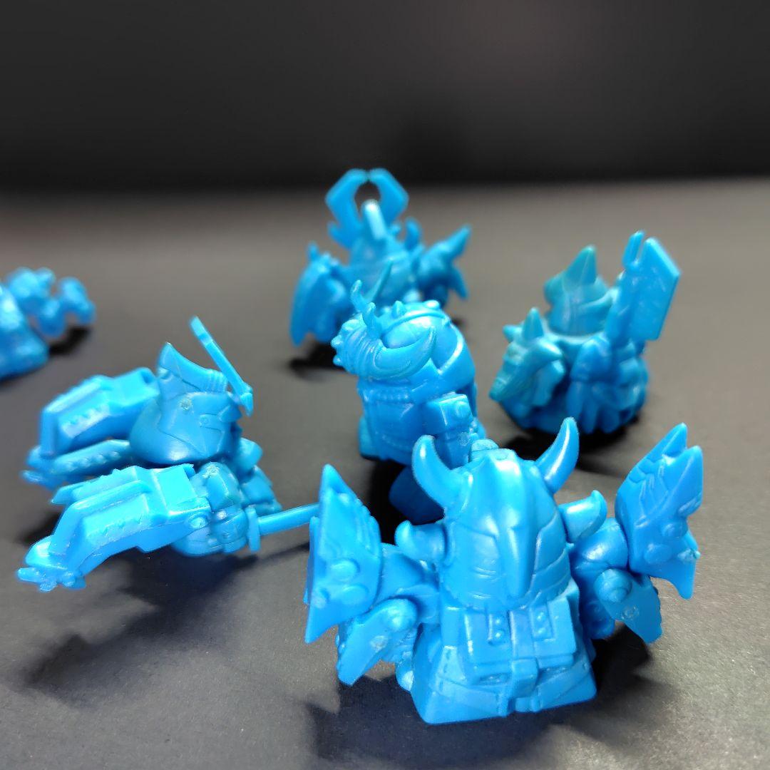 ガン消し　復活闇将軍☆短期値下げ中☆　青揃い6体セット