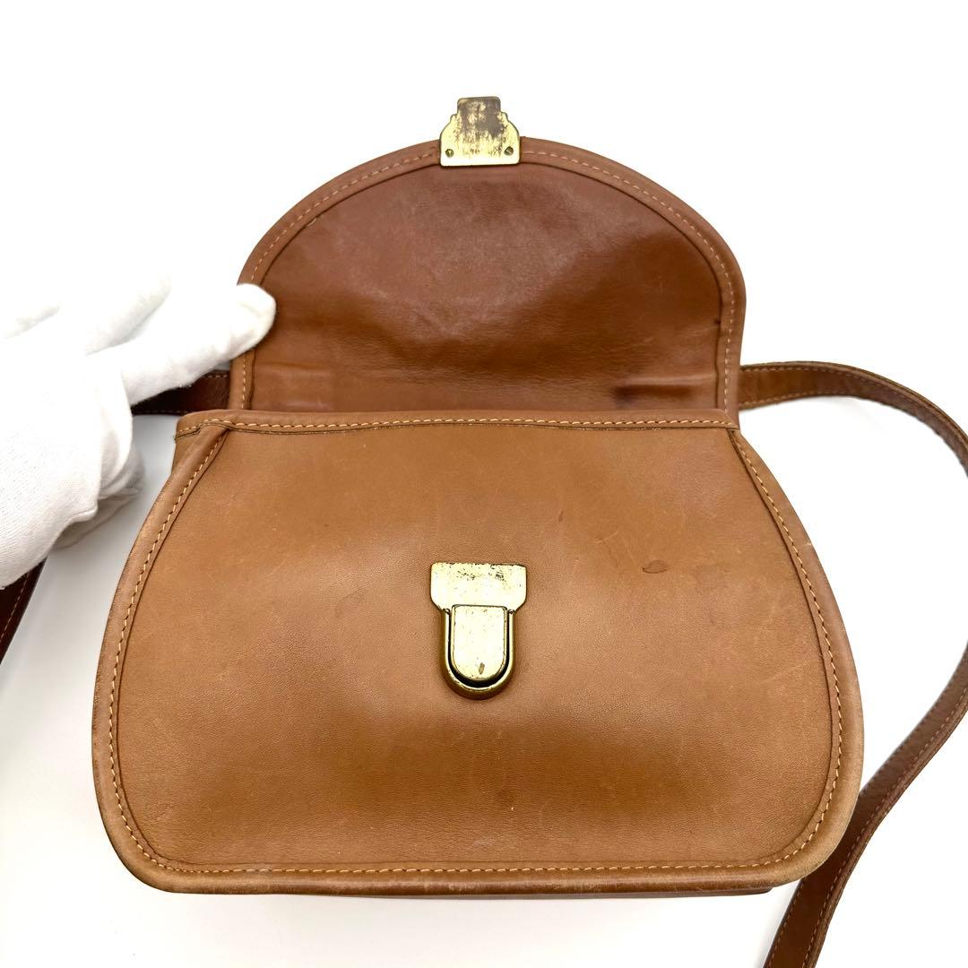 COACH オールド コーチ ショルダーバッグ ブラウン US製 3244