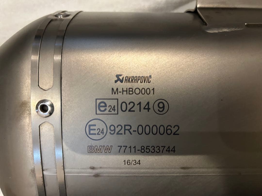 美品 BMW R1200GS アクラポヴィッチ Akrapovic マフラー