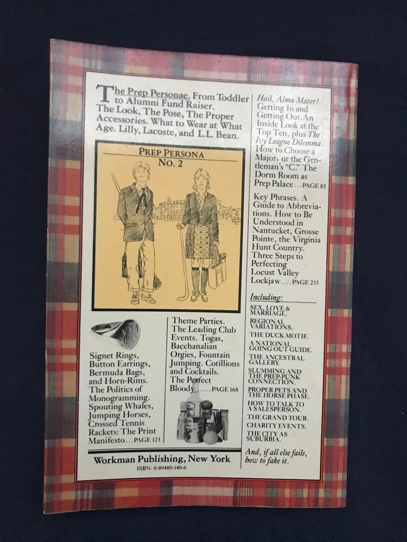 プレッピー「THE OFFICIAL PREPPY HANDBOOK」✳︎原書