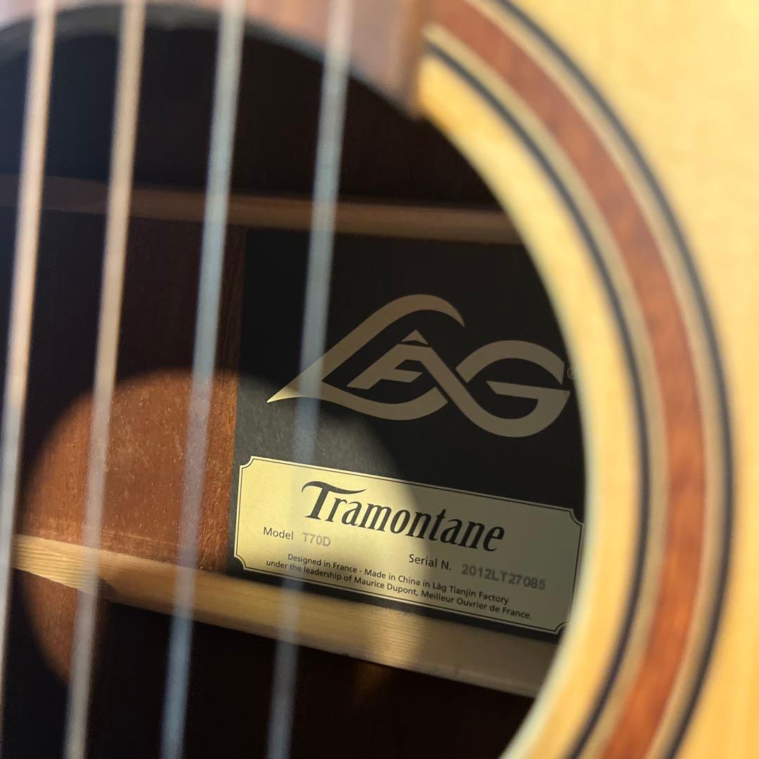ギター LAG guitars Tramontane T70D