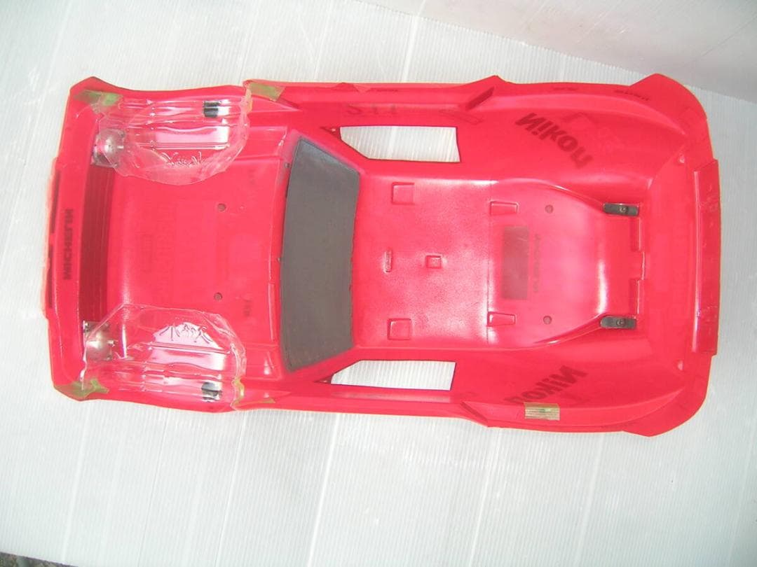 すぐ遊べる調整済み。お手軽エンジンカー迫力ワイドボディ。京商GP10三菱パジェロ