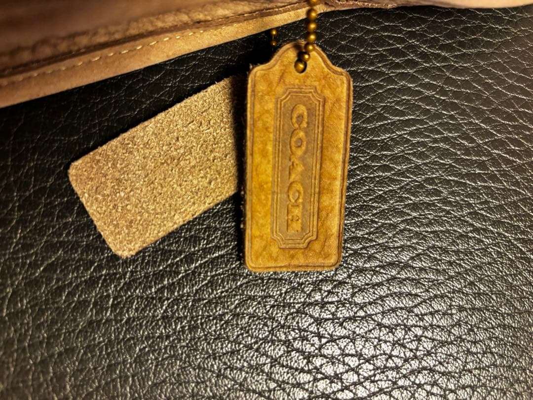 Vintage Coach Ergo ヌバック革　ベージュ