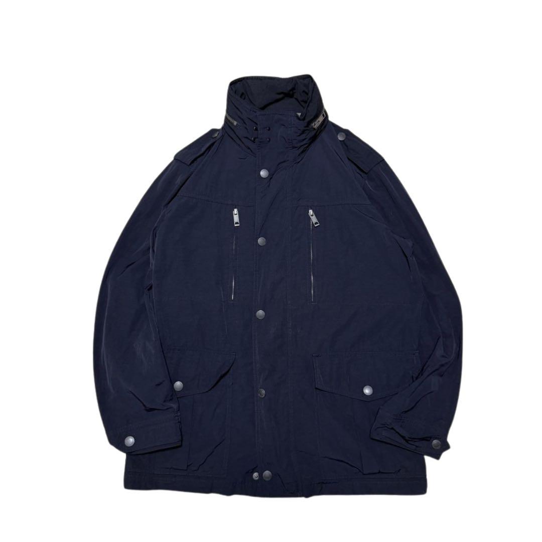 BURBERRY LONDON ナイロンジャケット L ネイビー フィールド