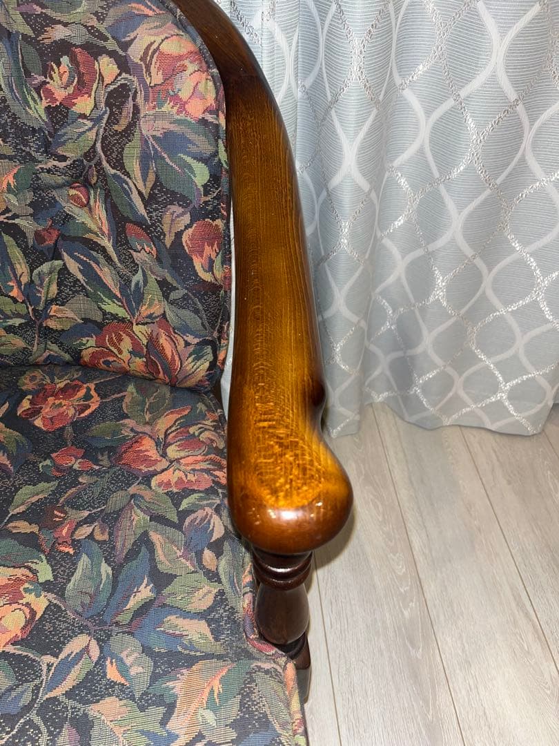 RIPコロニアル アームチェアー キャスター付