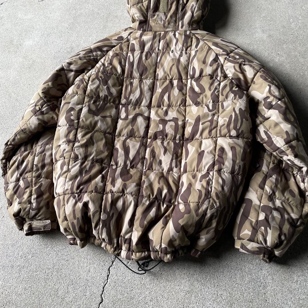 ジャケット・アウター Columbia hooded puffer jacket camo brown