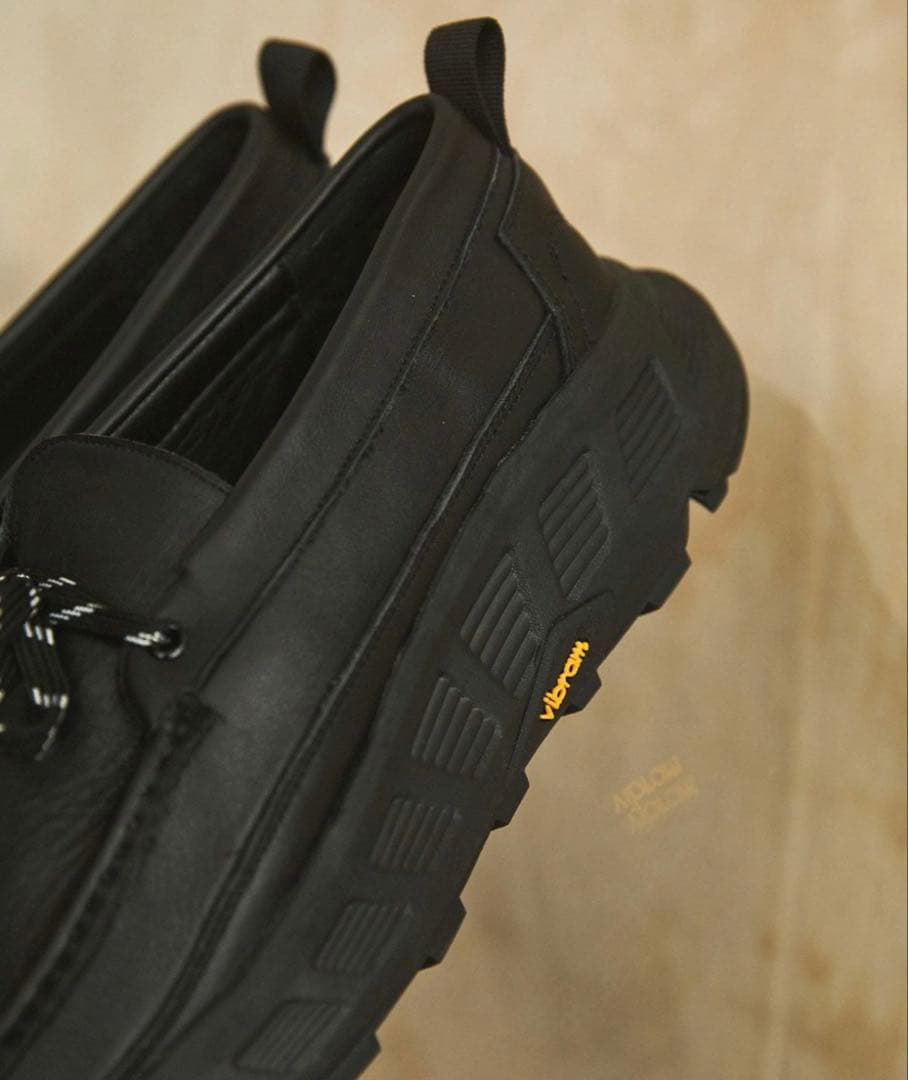 VIBRAM×OPENING ACT ボリュームリアルレザーモカシンスニーカー