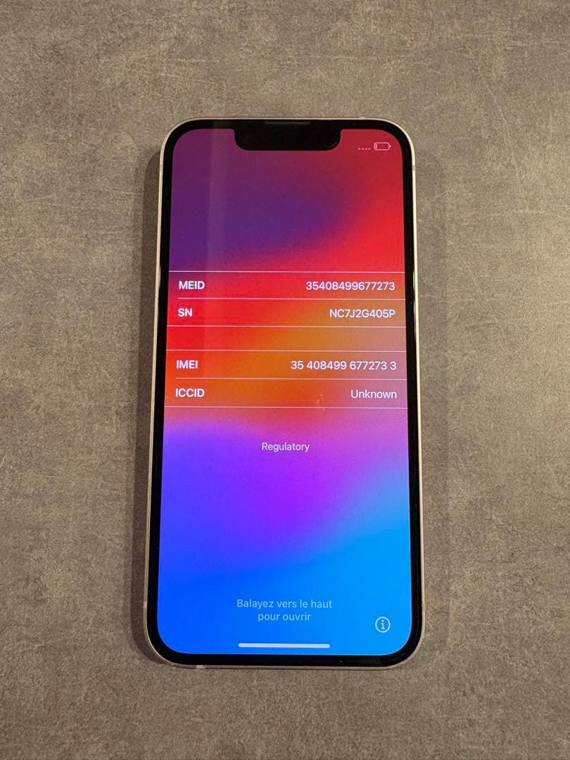 【美品】iPhone13mini 本体　128GB ピンク