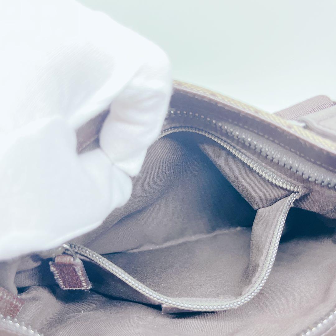 GUCCI GG柄キャンバス ショルダーバッグ ベージュ 122793