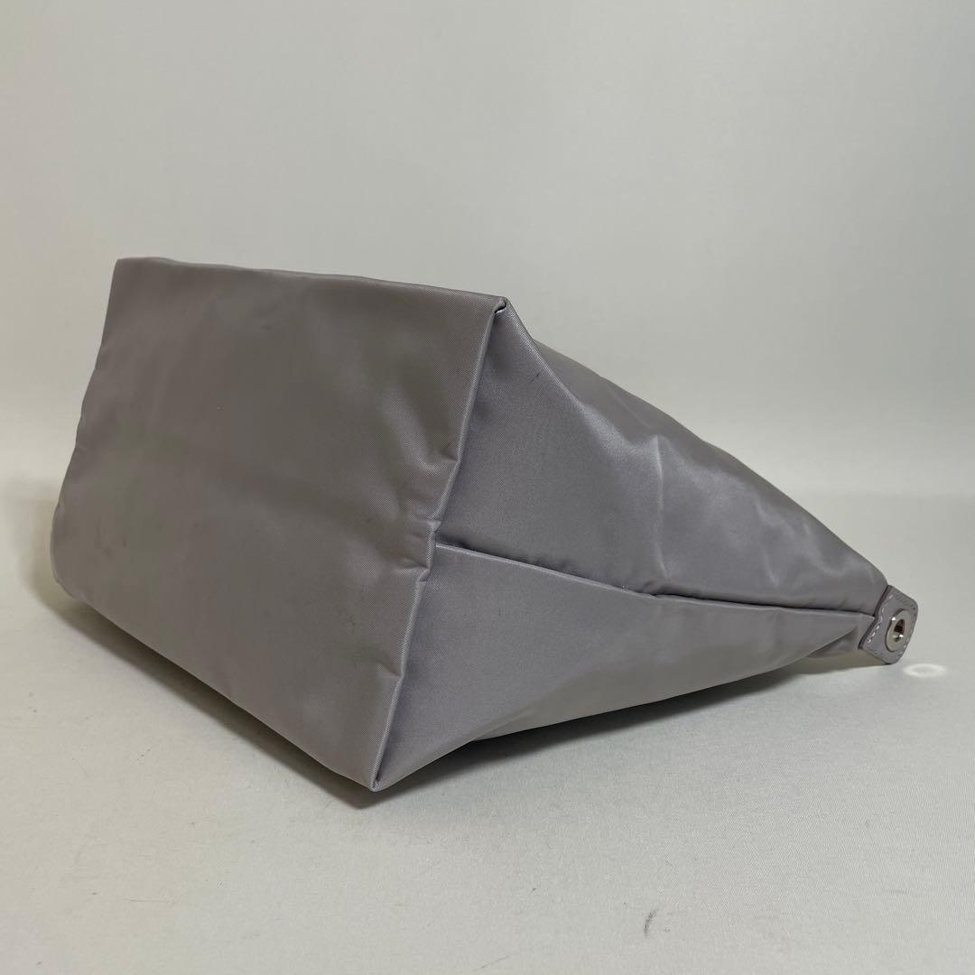 2601-58｜ロンシャン ル・プリアージュ 2WAYハンドバッグ グレー