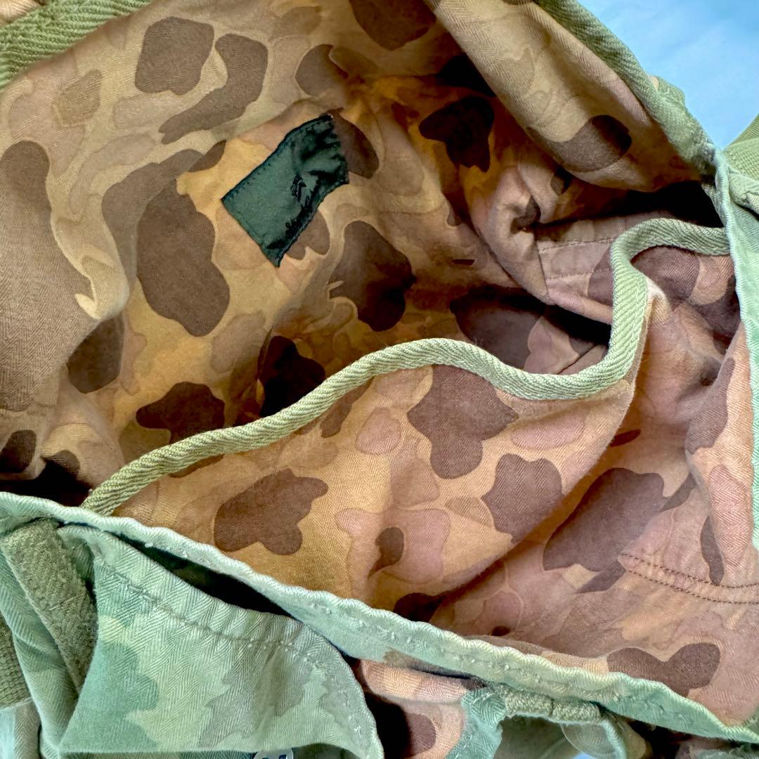Nigel Cabourn アーミーアモバッグ-カモ ショルダー 迷彩 カモフラ