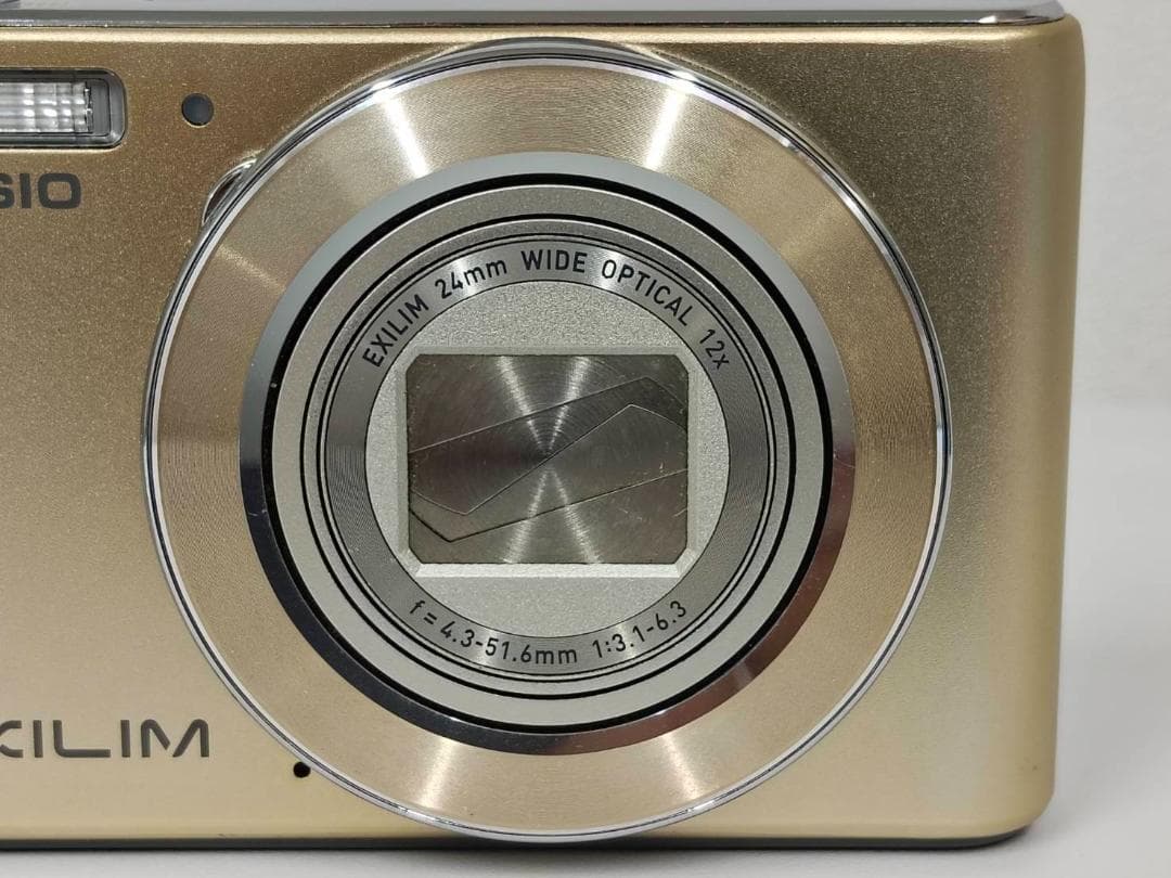 【動作確認済み】EXILIM　EX－ZS190　ゴールド