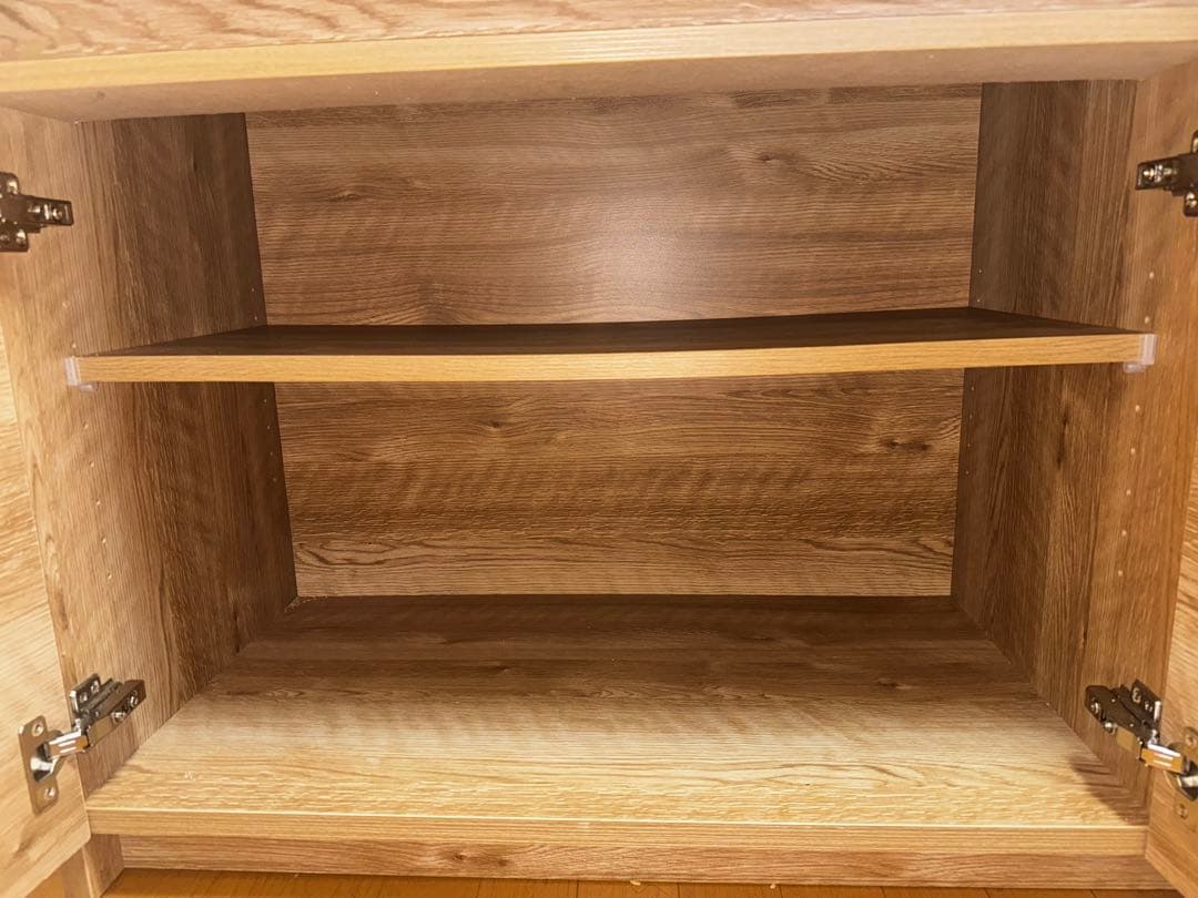 LOWYA 大川家具 キッチンボード 食器棚　キッチンカウンター