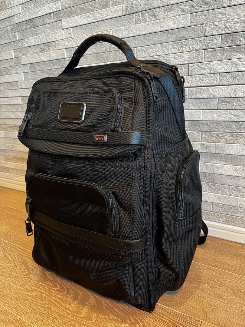 TUMI ALPHA 3 ビジネスクラス バックパック ブラック