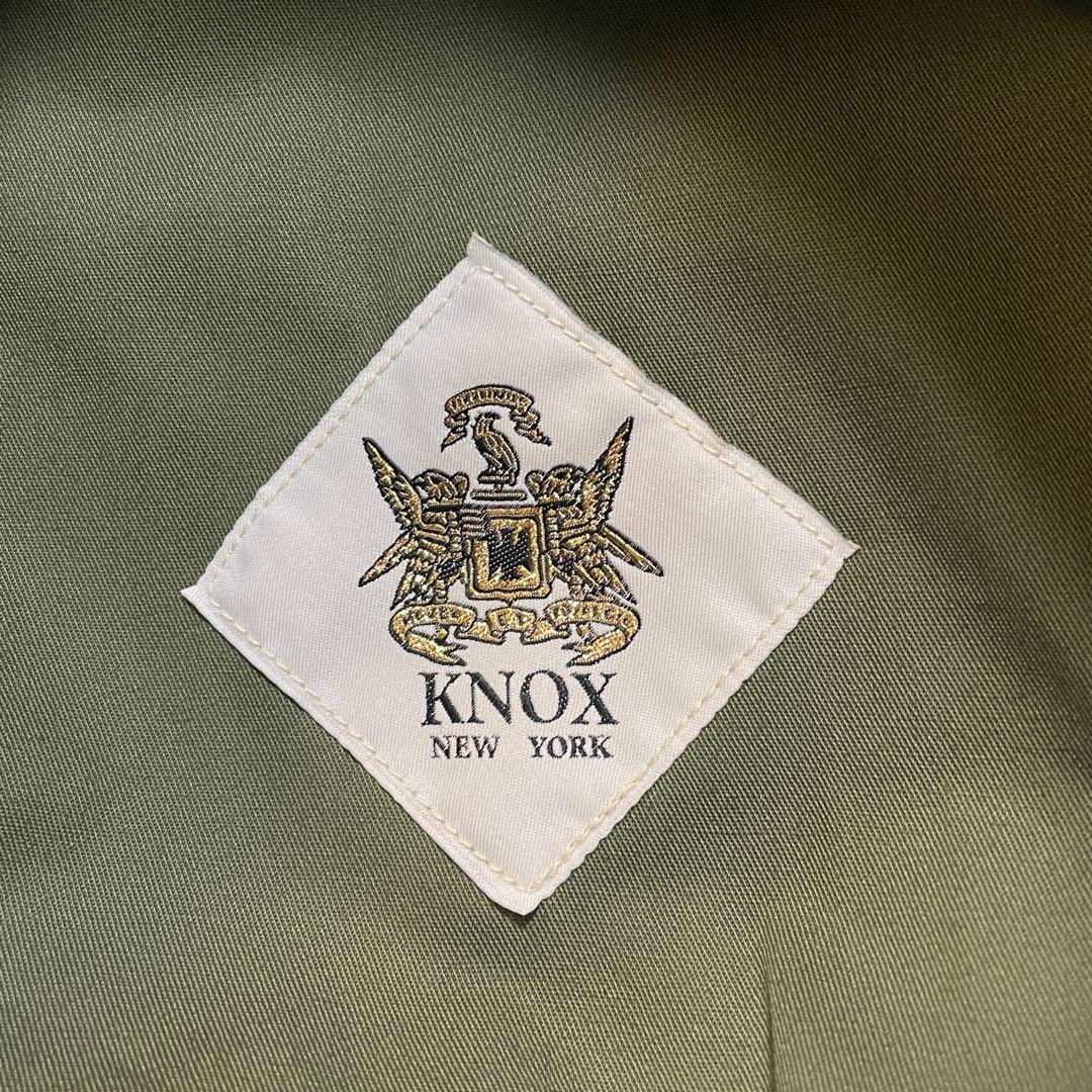 CA4LA × KNOX 本革 キャスケット 黒 レザー カシラ ハンチング