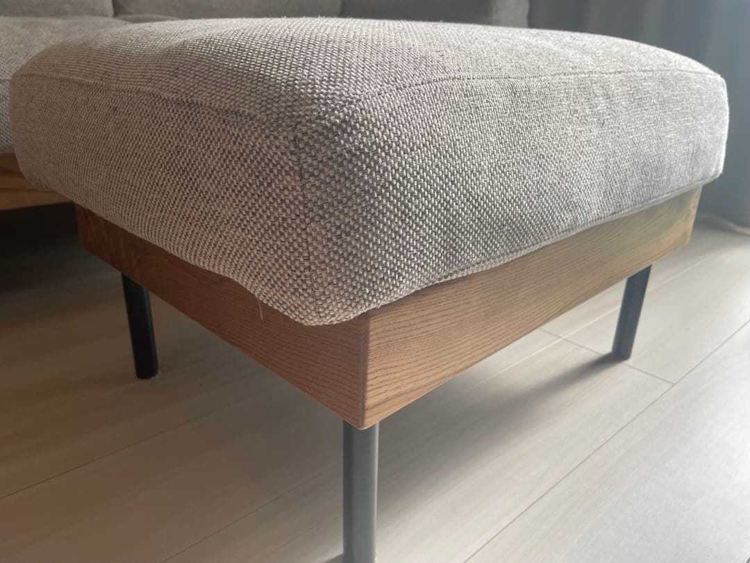 【限定割引き】unico TREL(トレル)　カバーリングオットマン