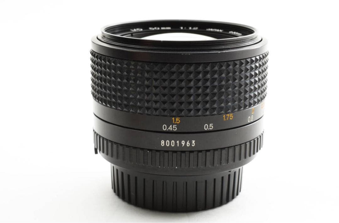 ミノルタ MINOLTA NEW MD 50mm F1.2