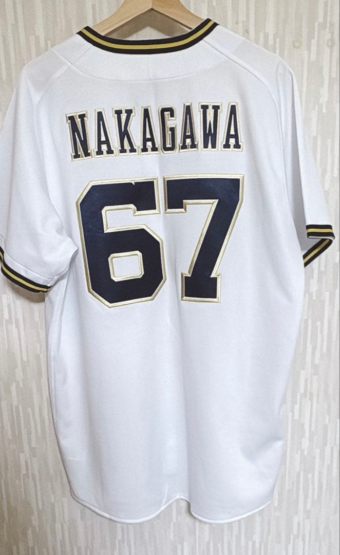 オリックス・バファローズ　中川圭太　 67 ユニフォーム　ホーム