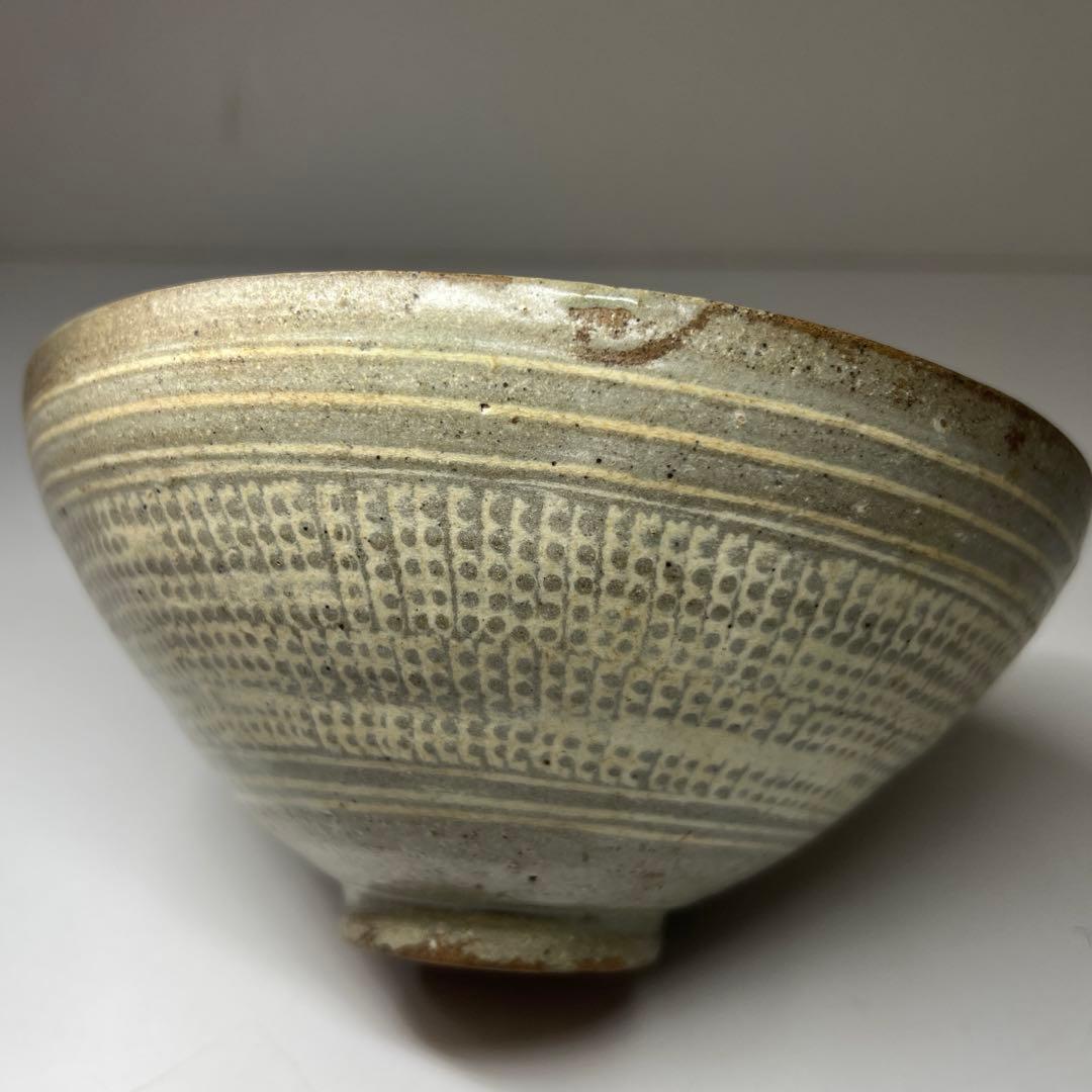 16世紀三島高麗白泥象嵌鉢　木箱付　幅約17.5㎝東Y7-0609⭐︎2Fトニサニ