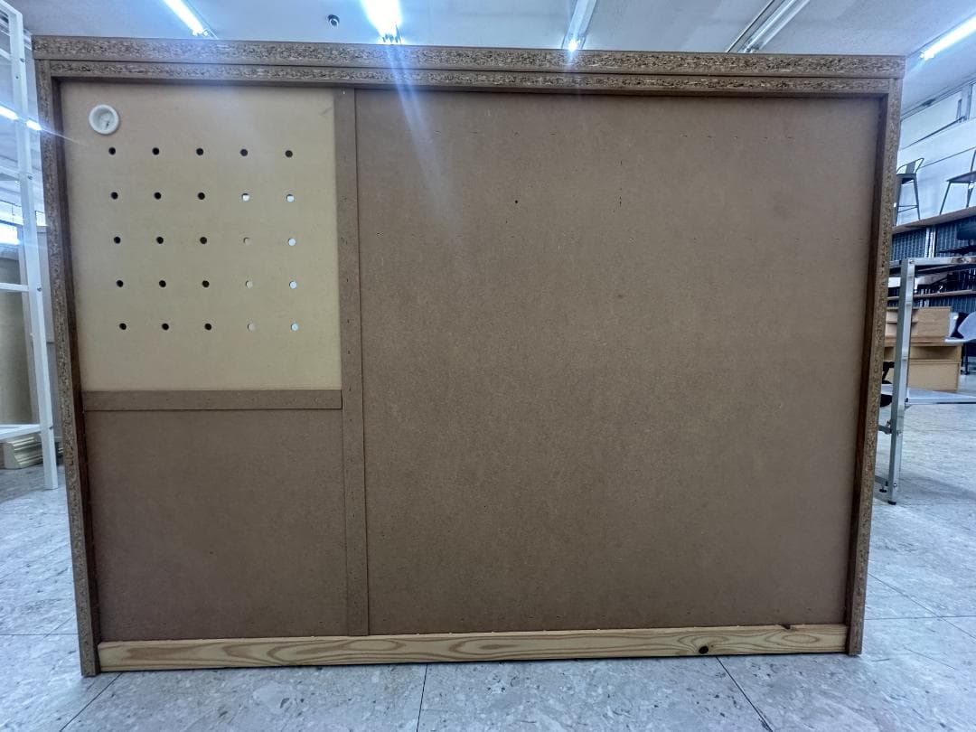 LOWYA　キッチンローボード　ブラウン