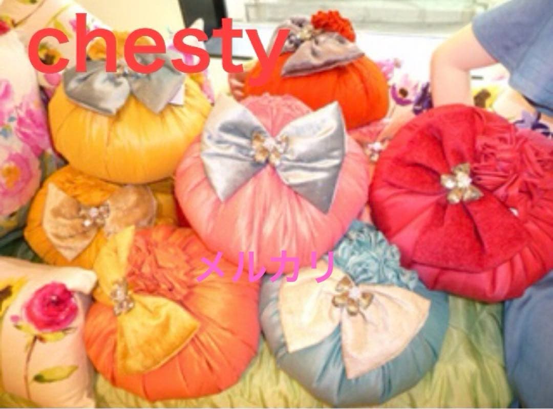 chesty ビジューリボンクッション 神戸onlyshop チェスティ