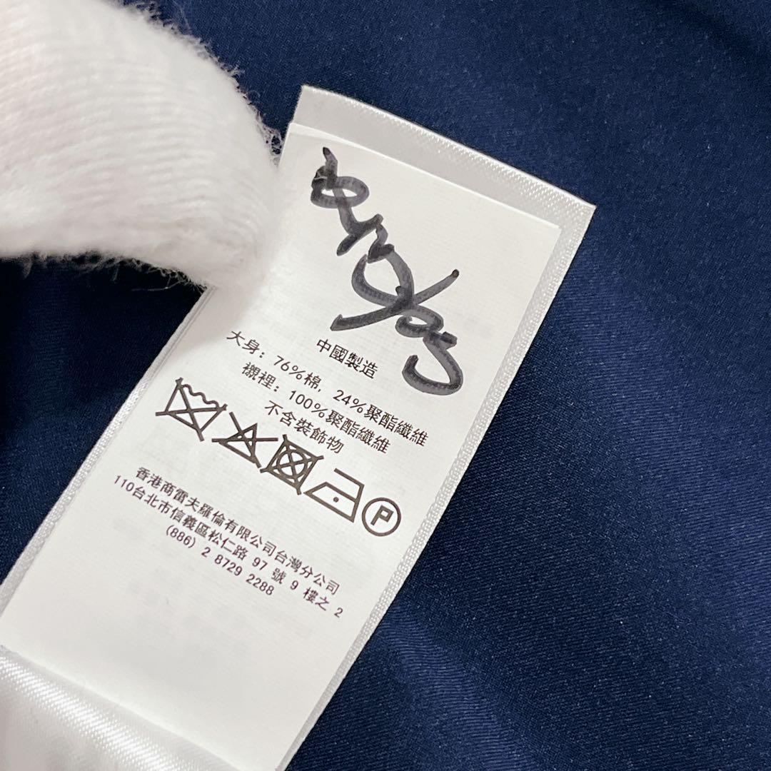 ポロラルフローレン　紺ブレ　エンブレム 刺繍 　金ボタン　ジャケット　ブレザー