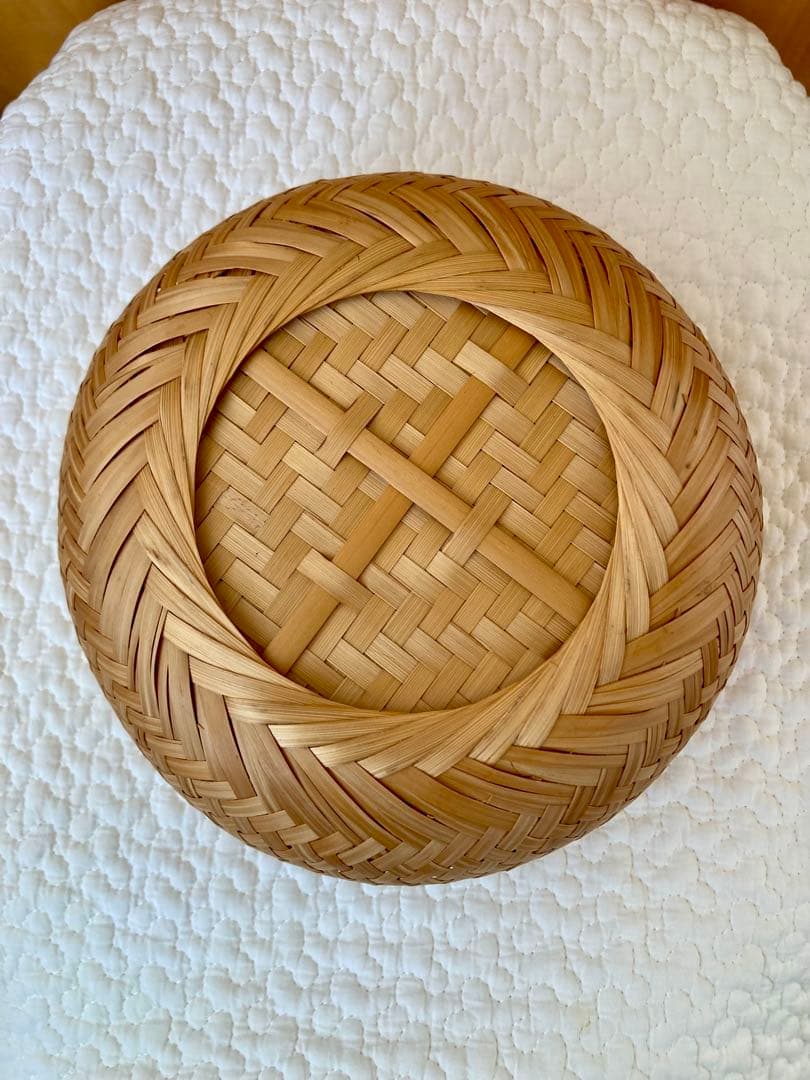 未使用 ヨーガンレール ババグーリ 竹籠