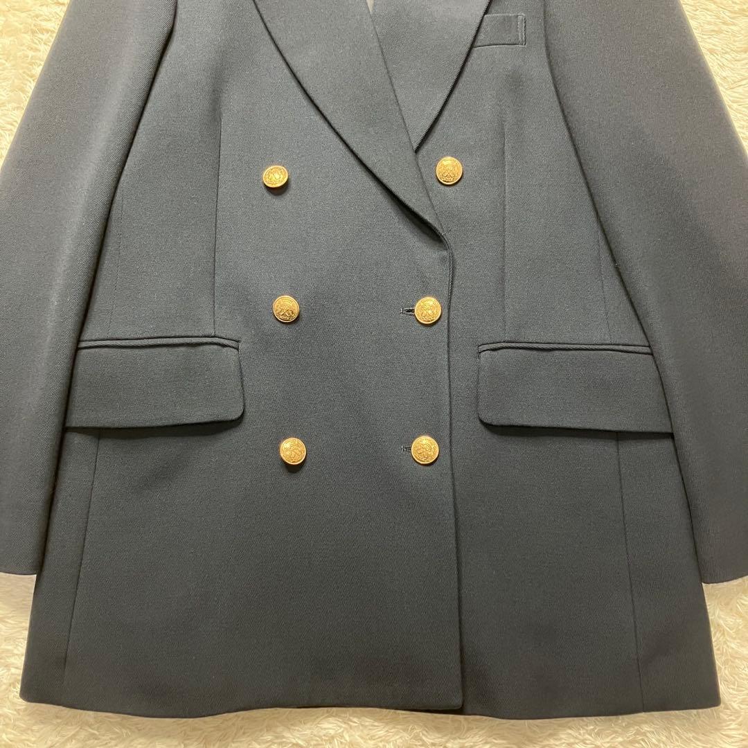 ビューティアンドユース　TRADITIONAL ダブルジャケット 紺ブレ　38