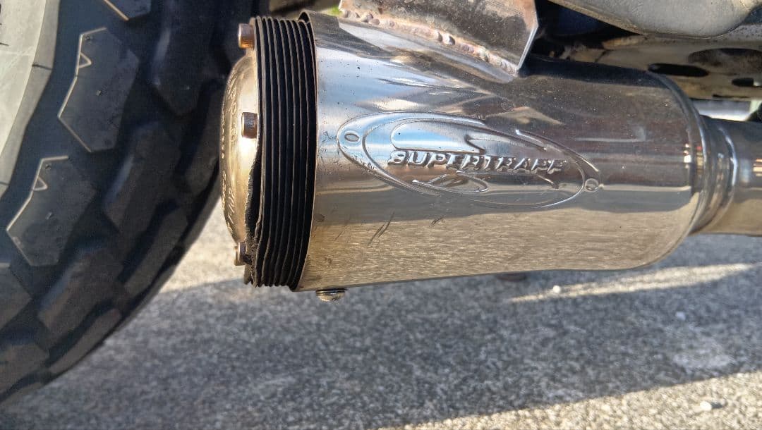 け*K様 TW200　スーパートラップマフラー