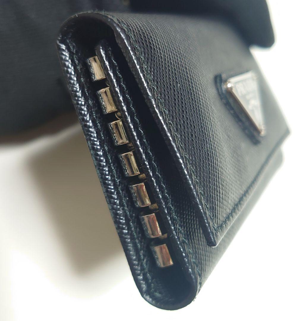 【未使用に近い】PRADA キーケース レザー