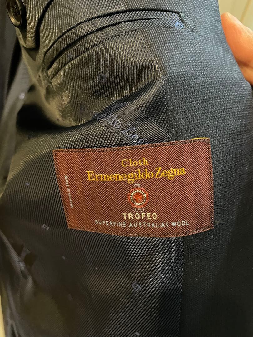 【美品】Ermenegildo Zegna オーダースーツ