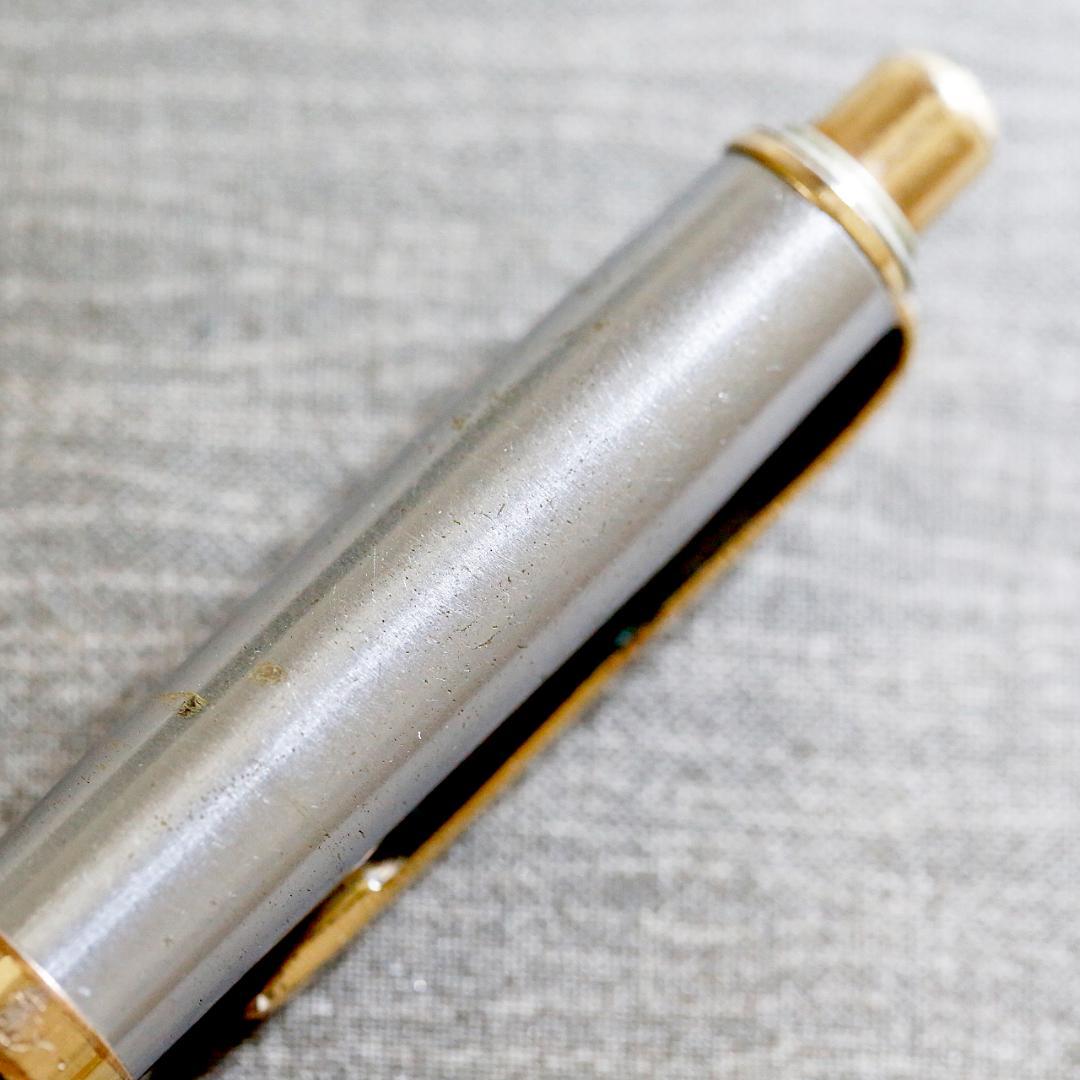 【レア】モンブラン シャープペン ６７２ ＰＩＸ グリーンストライプ