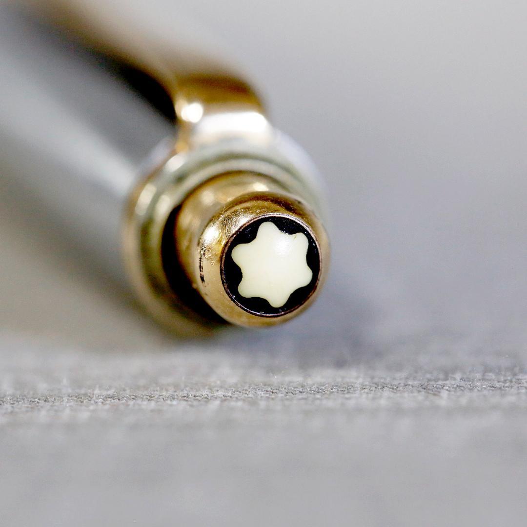 【レア】モンブラン シャープペン ６７２ ＰＩＸ グリーンストライプ