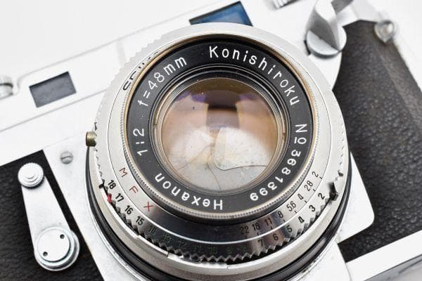 Konica iii III 48mm f2 レンジファインダー #312