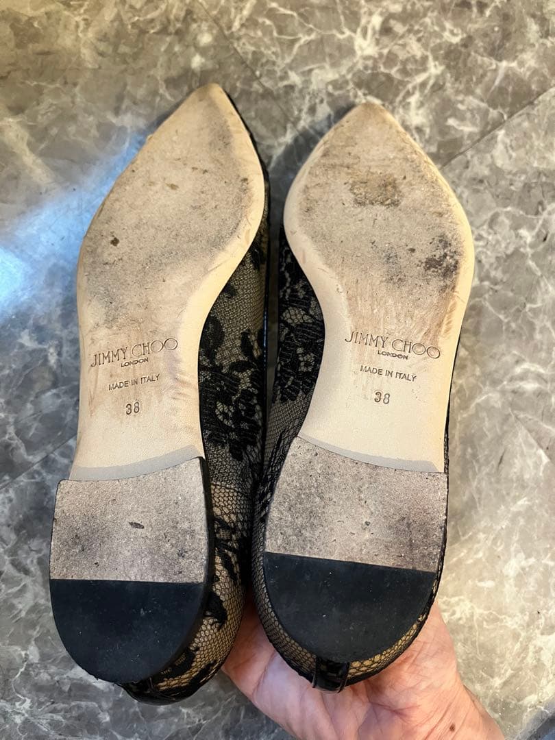 Jimmy Choo♡レース♡フラットシューズ♡ジミーチュウ