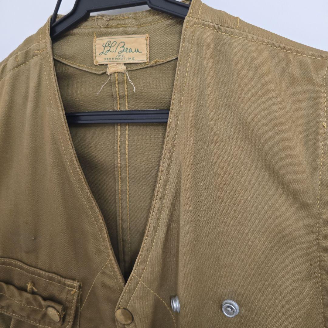 LL Bean ハーフムーン フィッシングベスト 60s