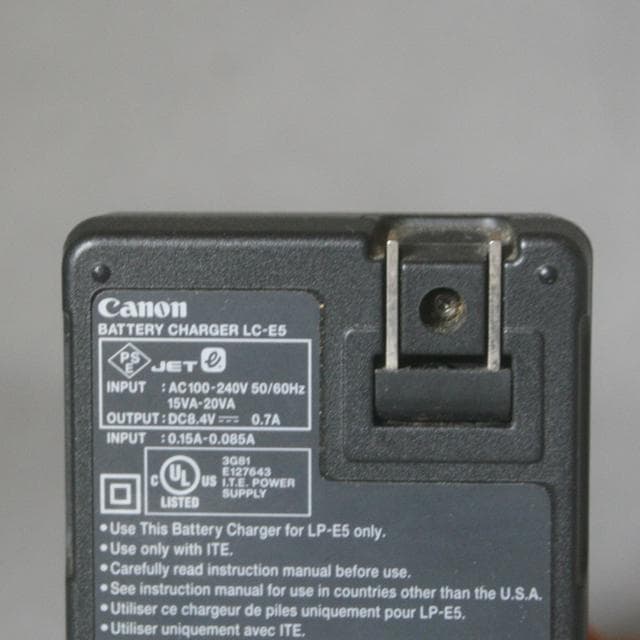 ☆Canon LC-E5＆LP-E5