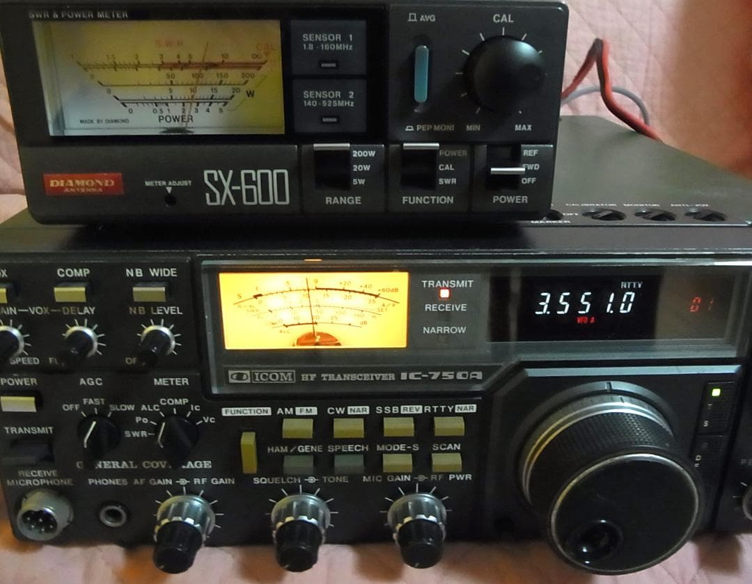 ICOM IC-750A HFトランシーバー 現状品