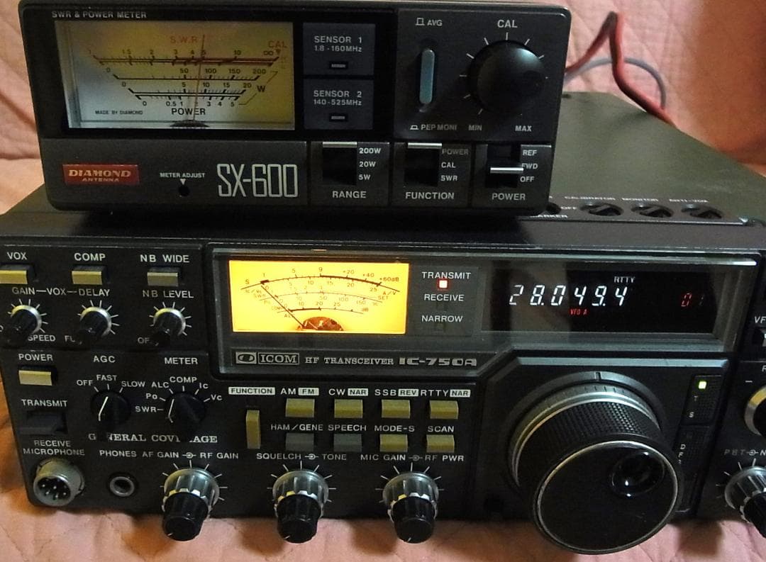 ICOM IC-750A HFトランシーバー 現状品