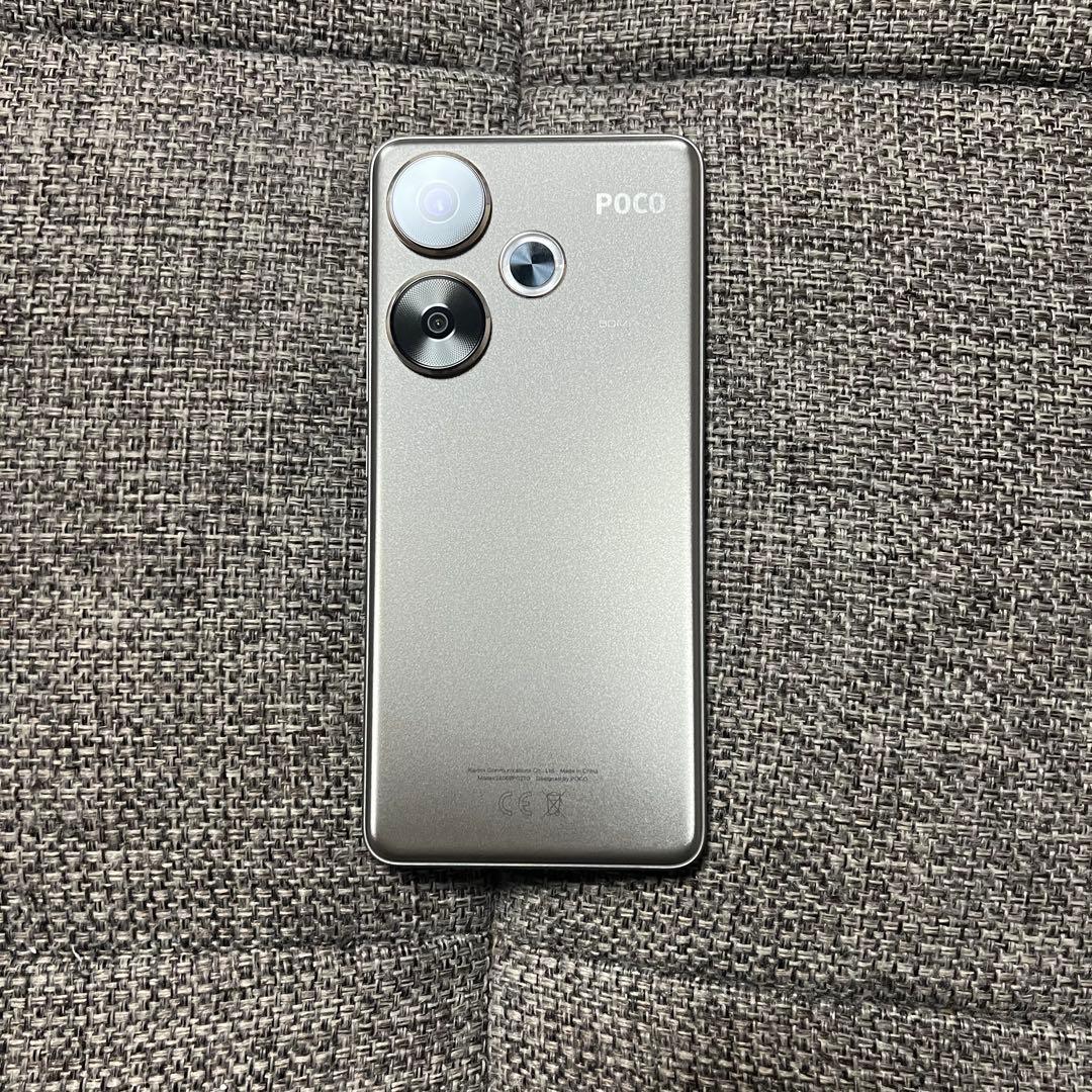 POCO F6 チタンカラー 8/256 本体