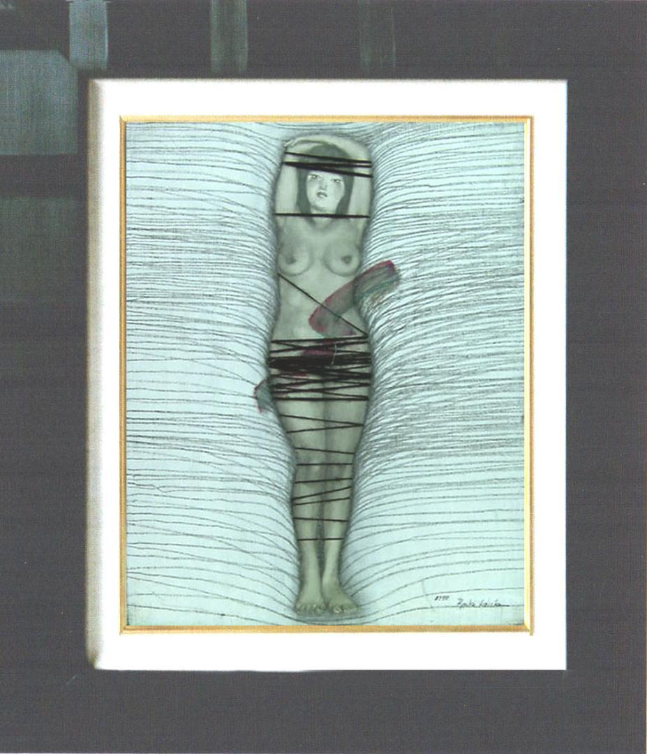 油絵 菅家令子 絵 絵画インテリア 額付(白) F6-202023 人物 女性像