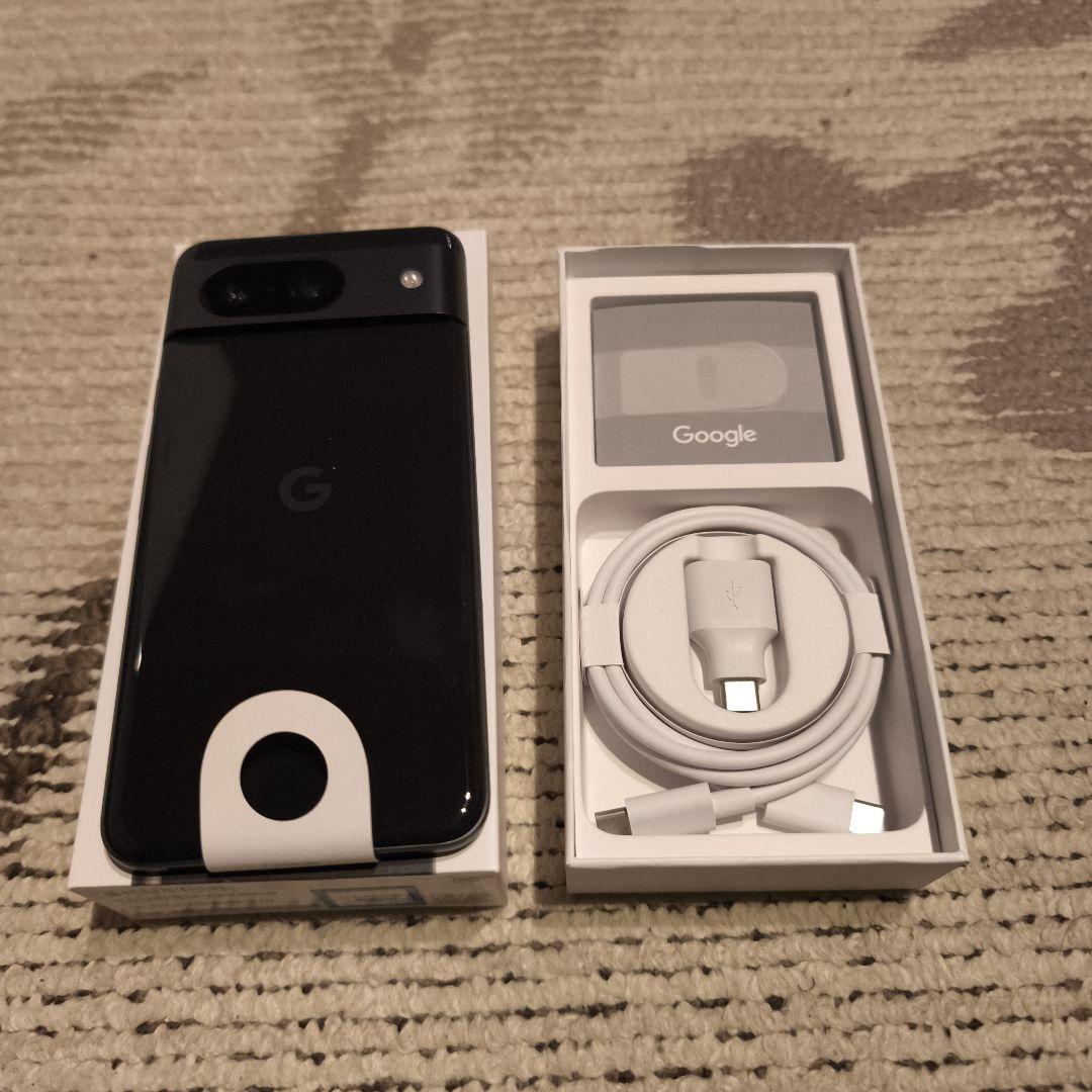 【中古未使用品】Google Pixel 8 Obsidian 128 GB