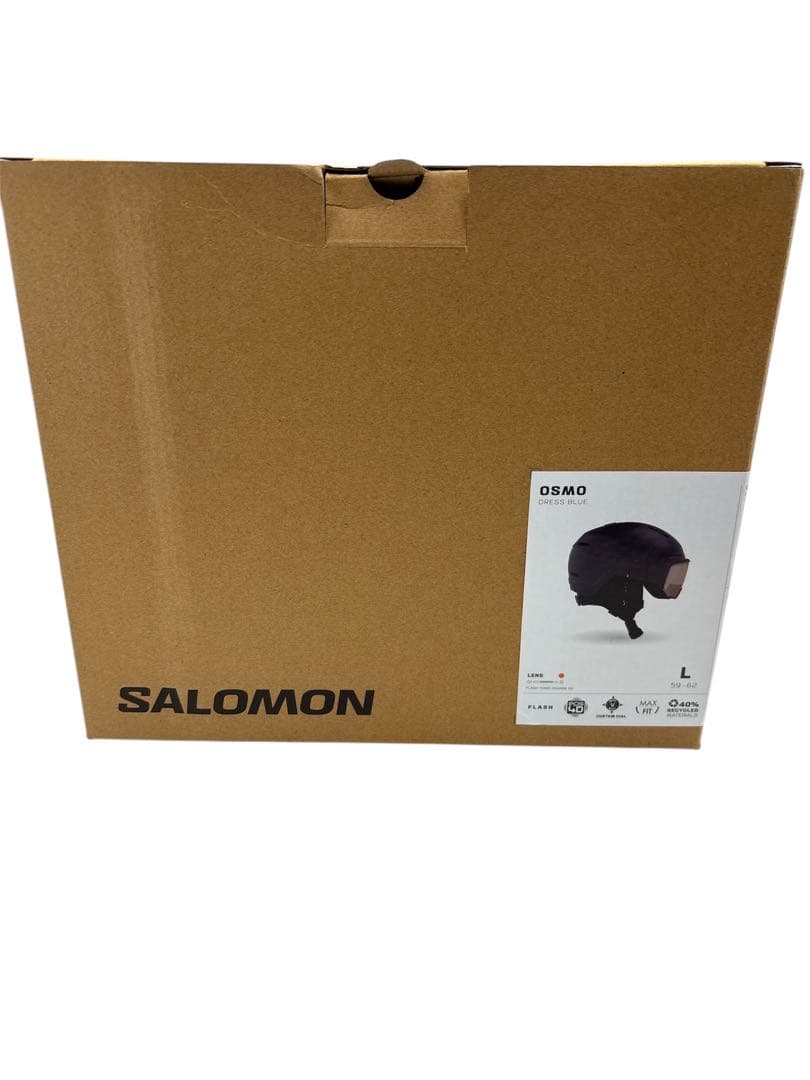 N*R様 【新品・未使用品】SALOMON OSMO ヘルメット Lサイズ 黒